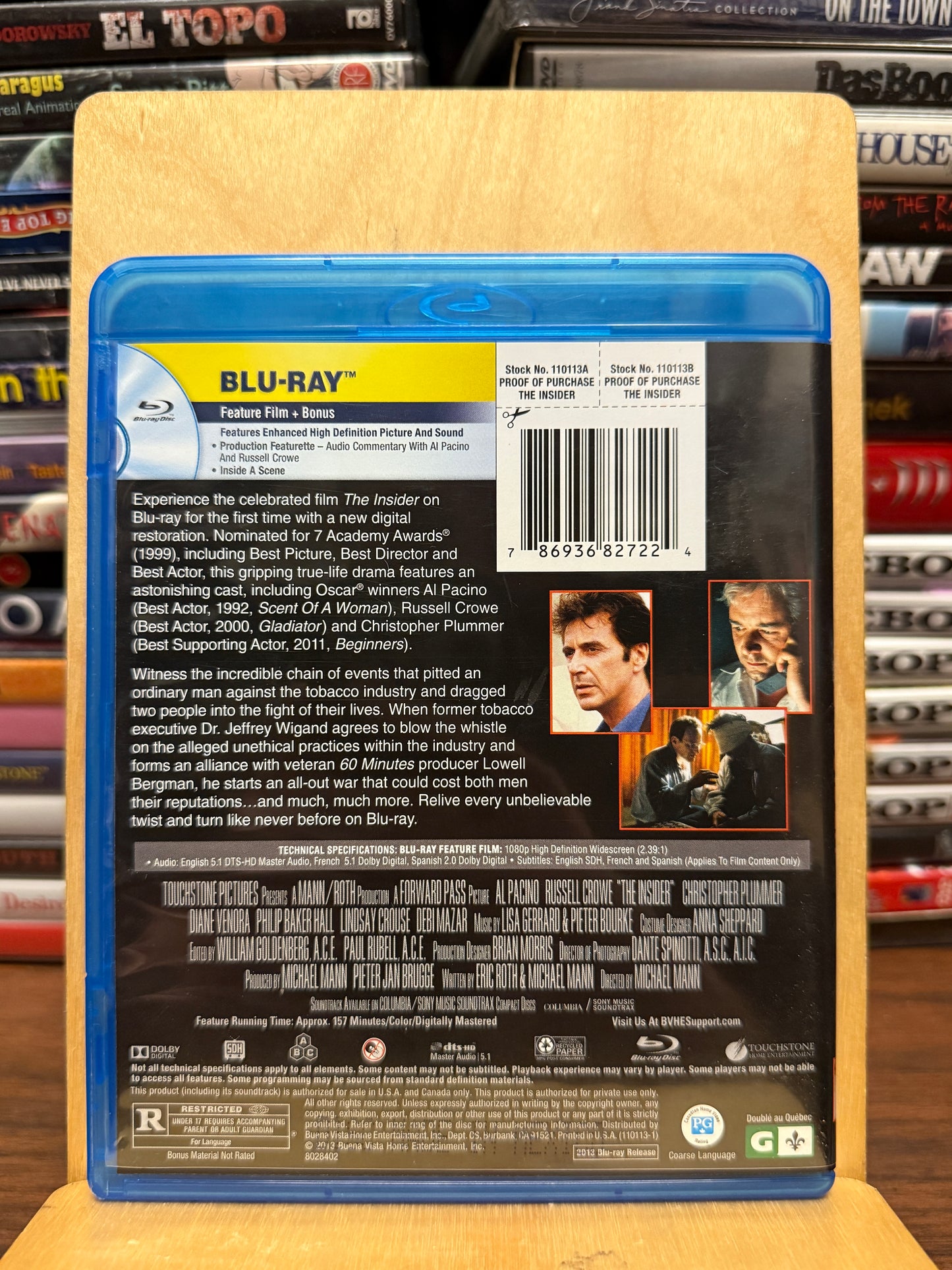 The Insider Blu-ray