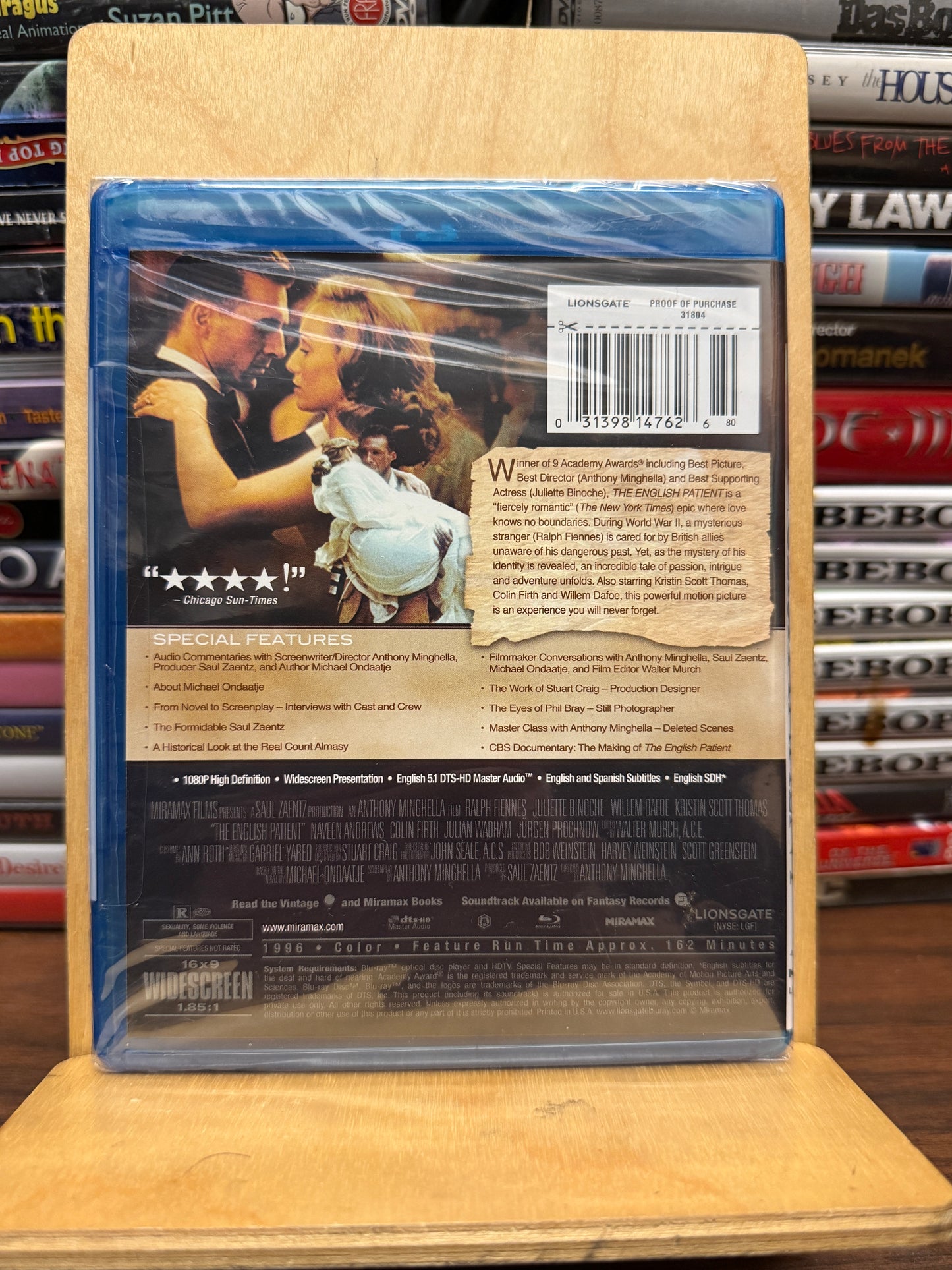 The English Patient Blu-ray