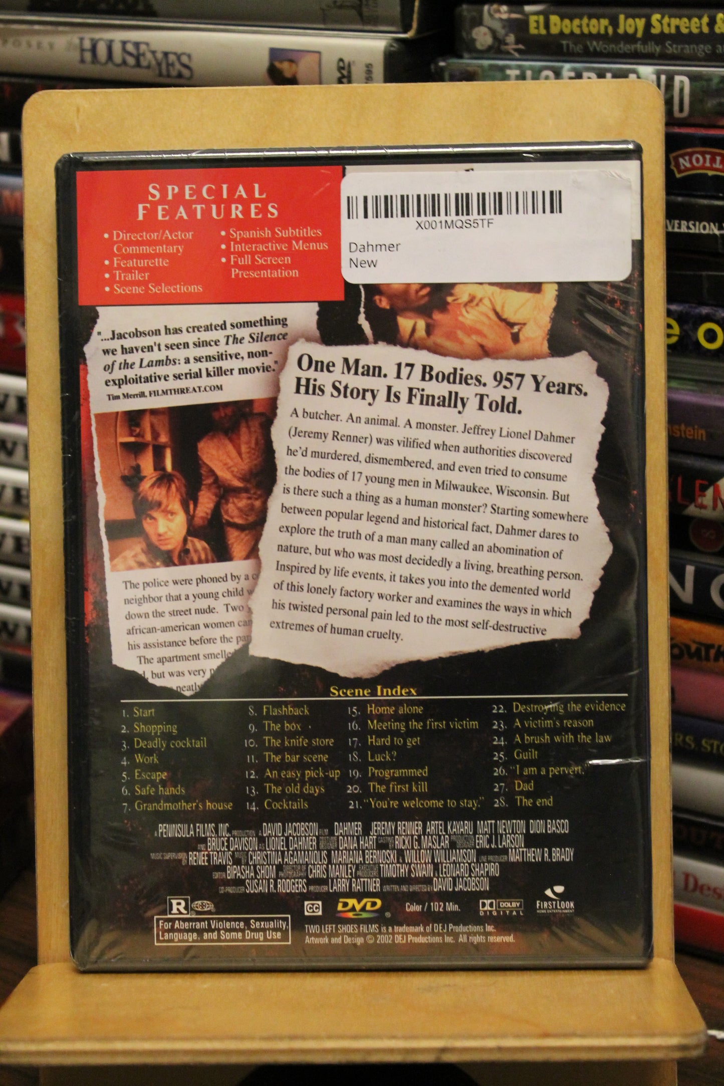 Dahmer DVD