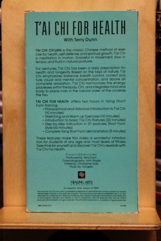 T'ai Chi for Health VHS