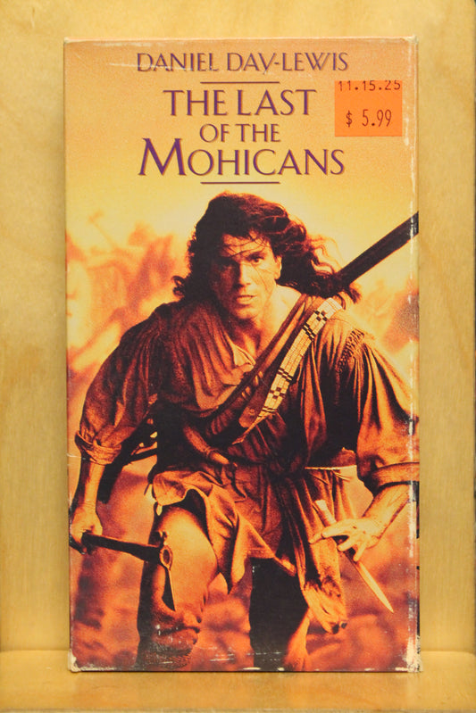 The Last of the Mohicans VHS