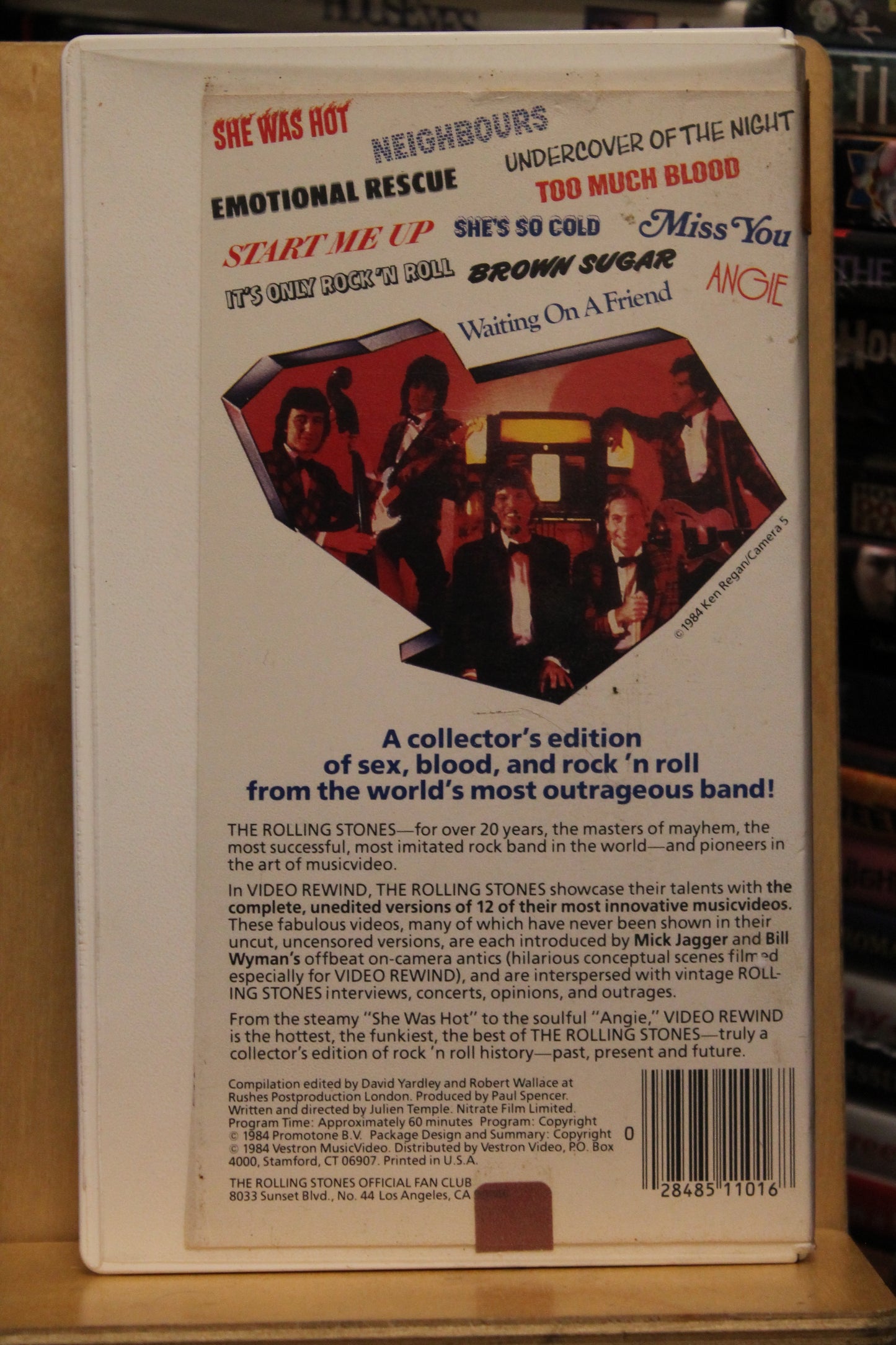 Video Rewind: The Rolling Stones' Great Video Hits VHS