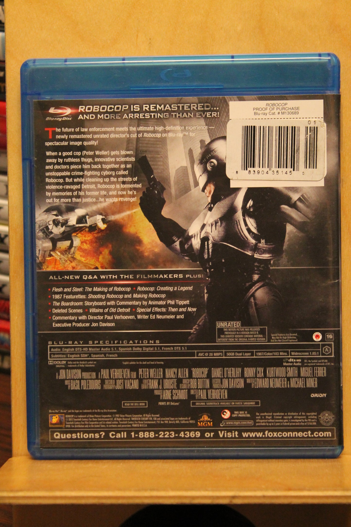 RoboCop Blu-ray
