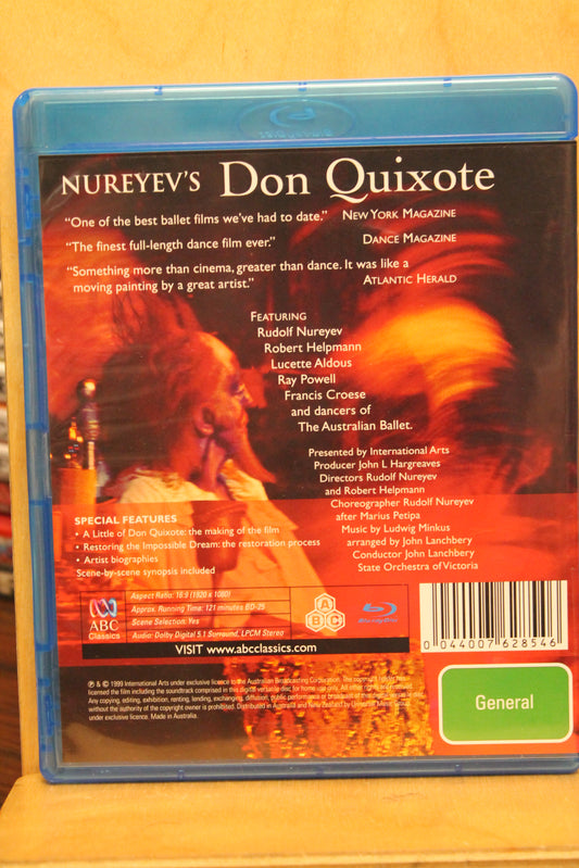 Nureyev's Don Quixote Blu-ray