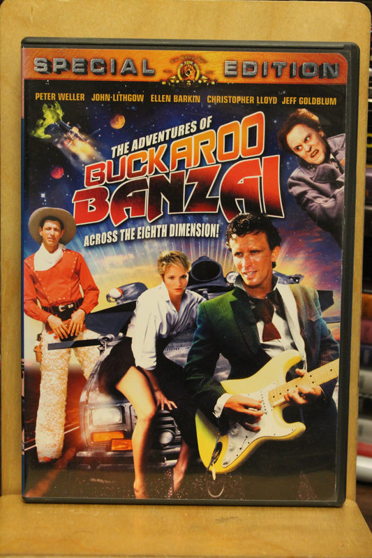 The Adventures of Buckaroo Banzai Across the 8th Dimension DVD