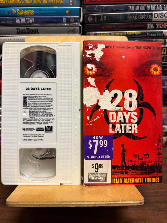 28 Days Later VHS