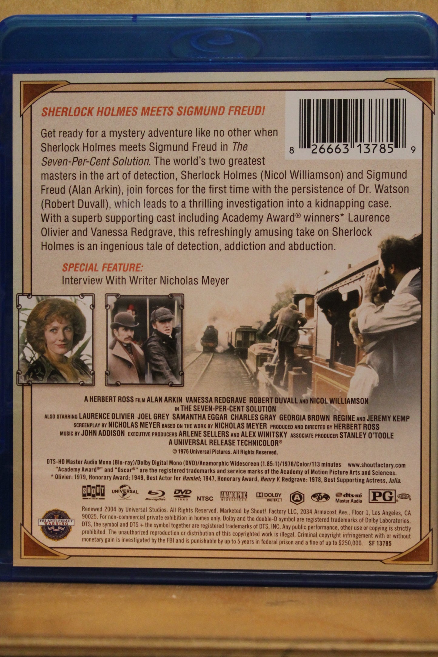The Seven-Per-Cent Solution Blu-ray