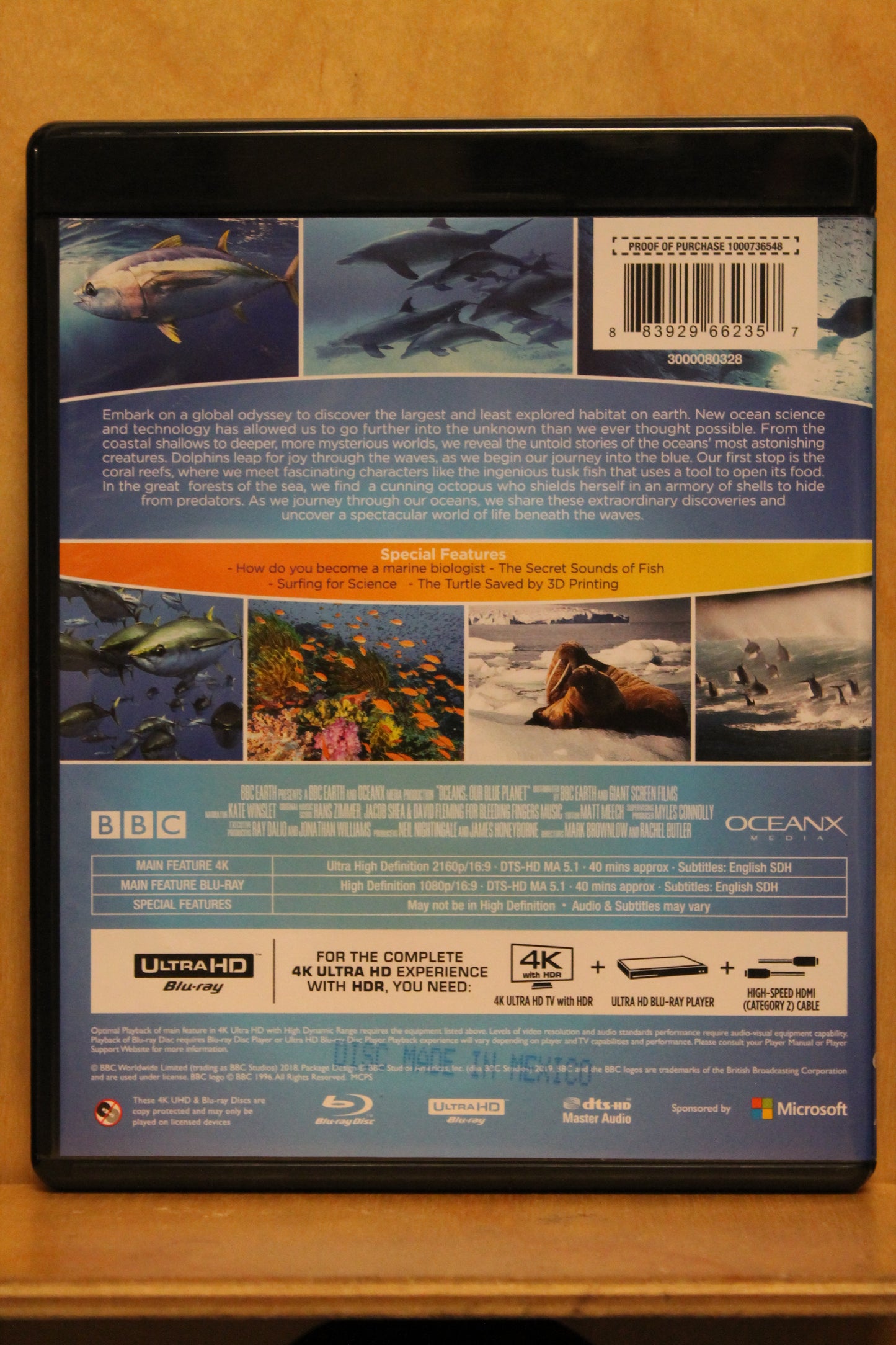 Oceans: Our Blue Planet 4K UHD