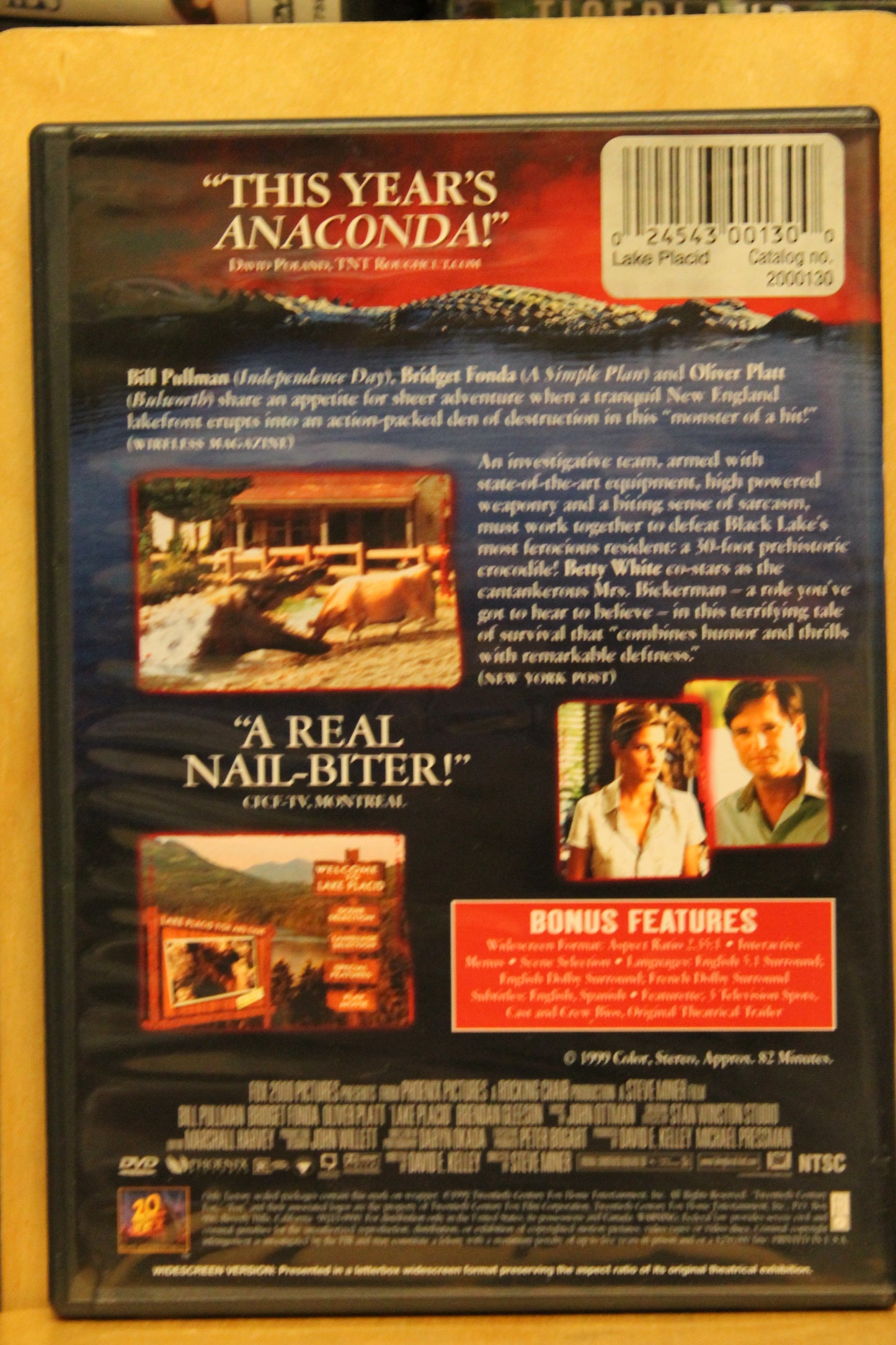 Lake Placid DVD