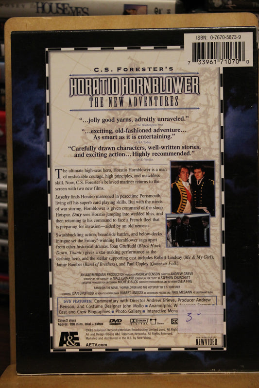 Horatio Hornblower: The New Adventures DVD