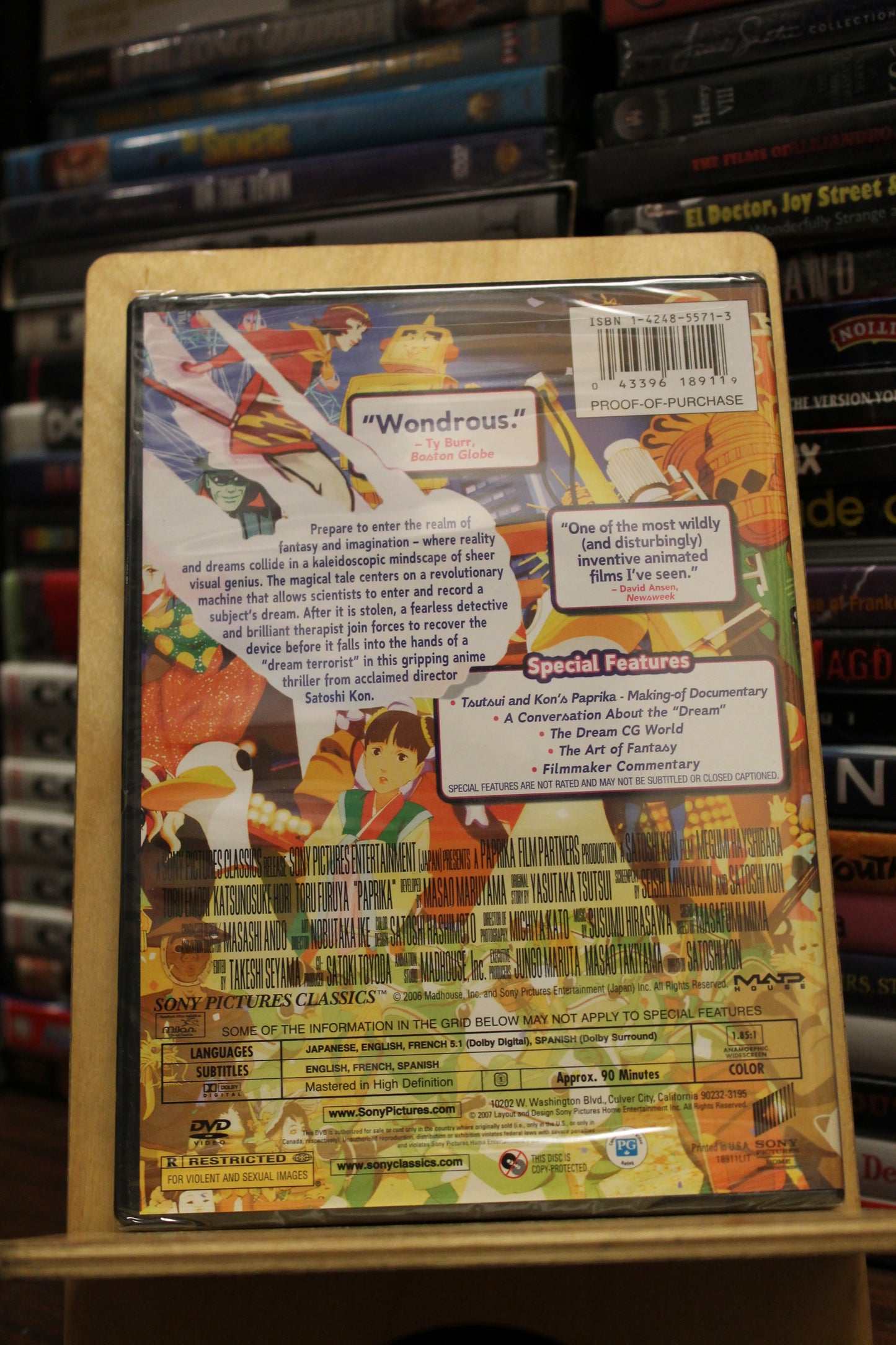 Paprika DVD