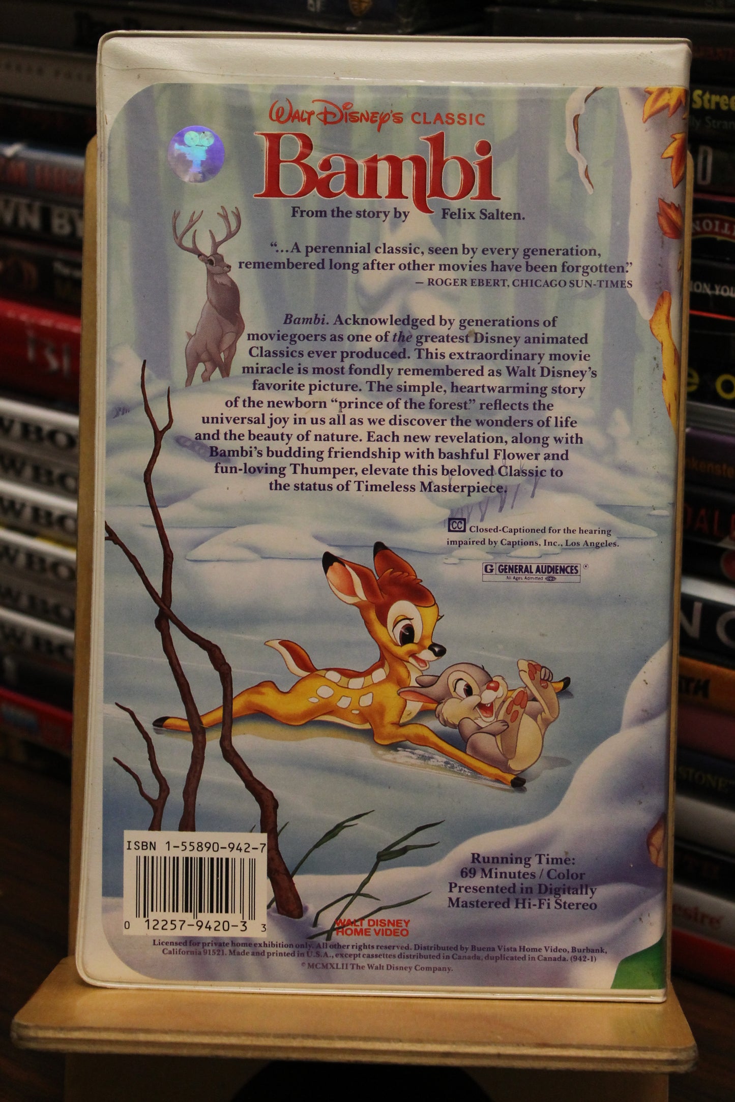 Bambi VHS