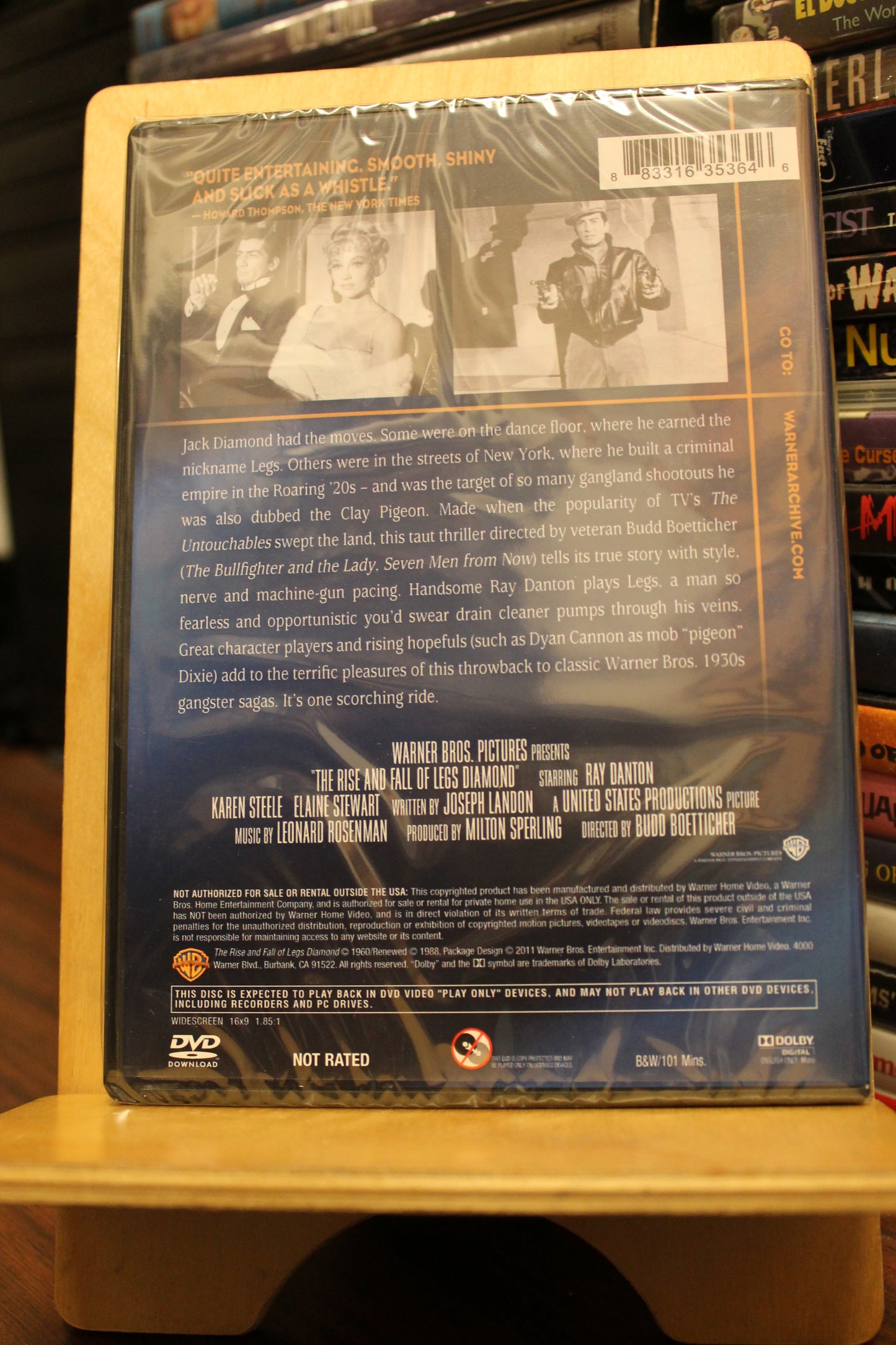 The Rise and Fall of Legs Diamond DVD