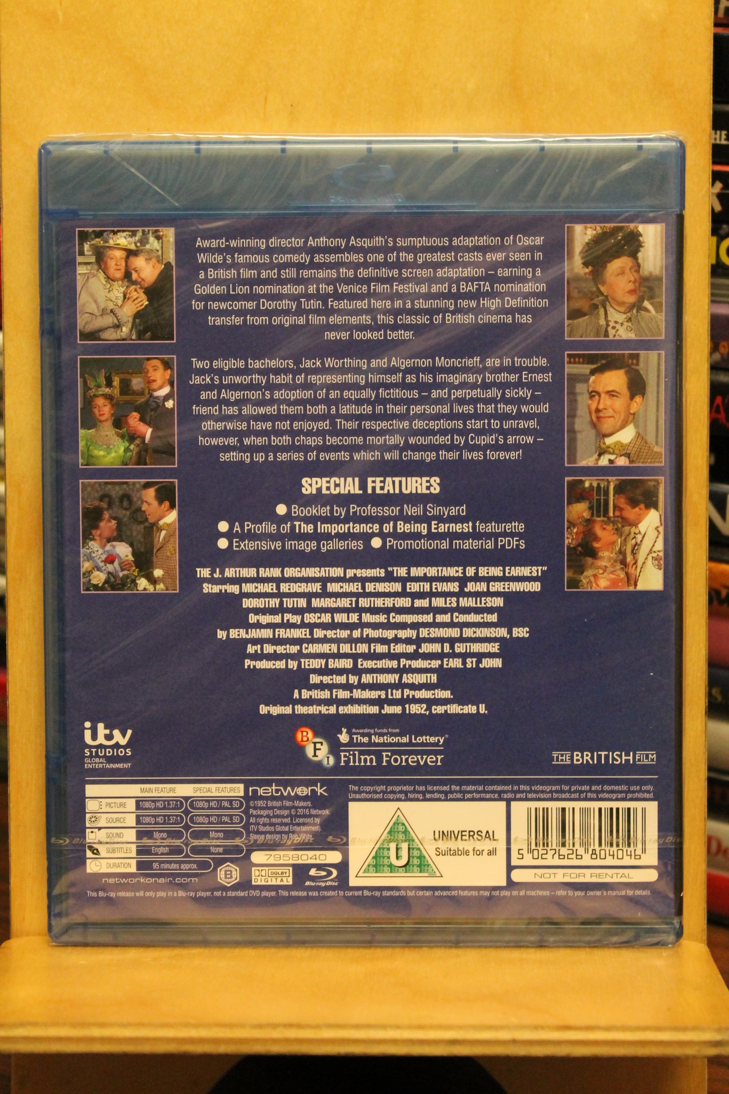 The Importance of Being Earnest Blu-ray