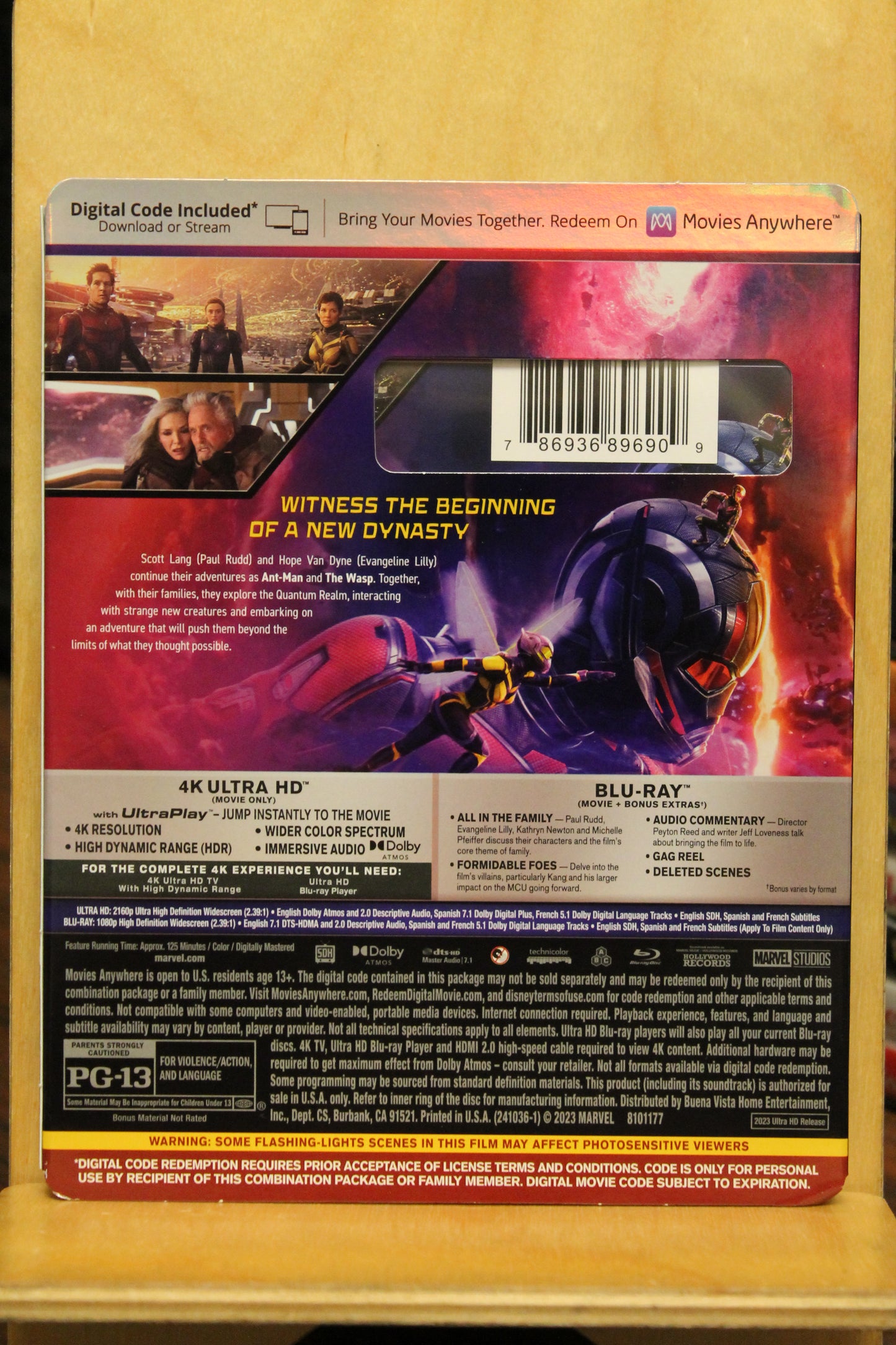 Ant-Man and the Wasp: Quantumania 4K UHD