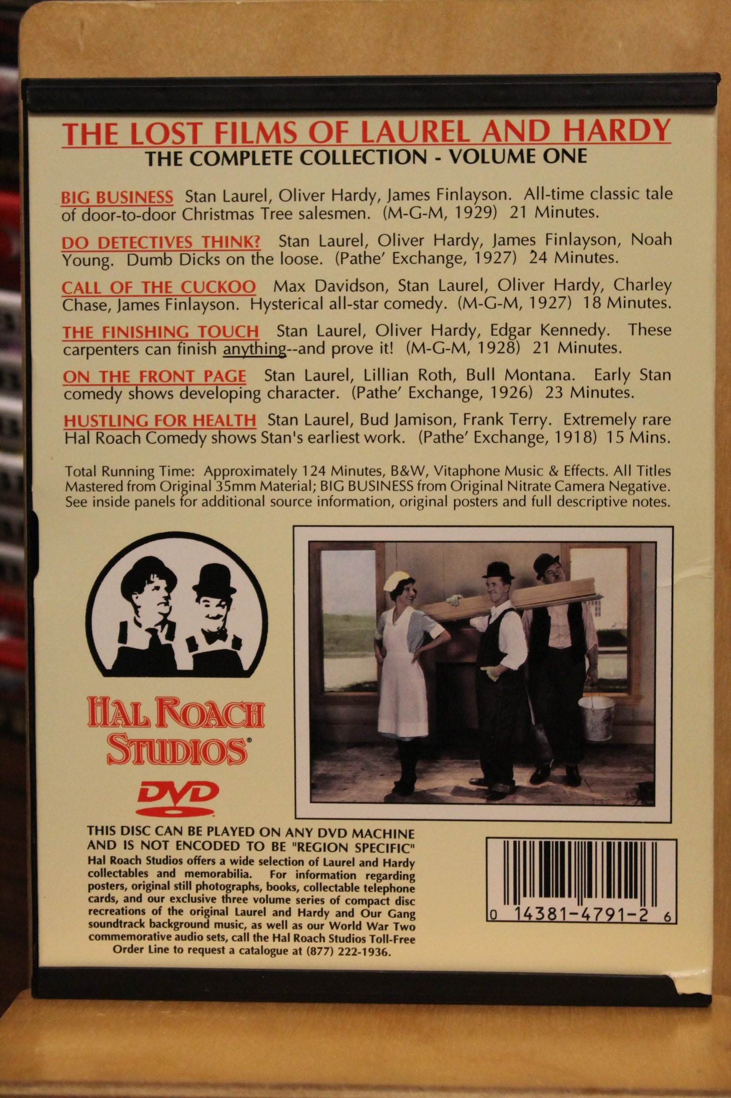 The Lost Films of Laurel and Hardy: The Complete Collection - Volume One DVD