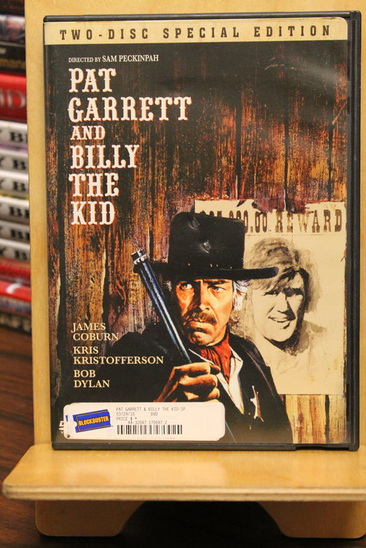 Pat Garrett & Billy the Kid DVD
