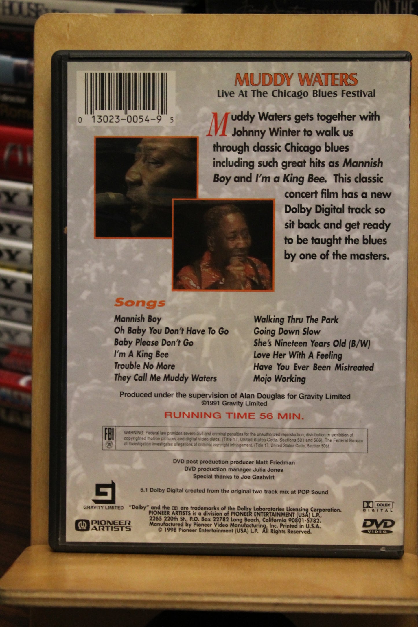 Muddy Waters Live at the Chicago Blues Festival DVD