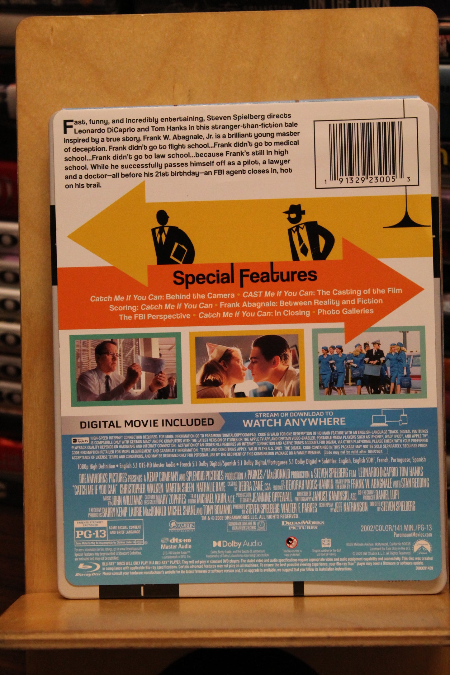 Catch Me If You Can Blu-ray