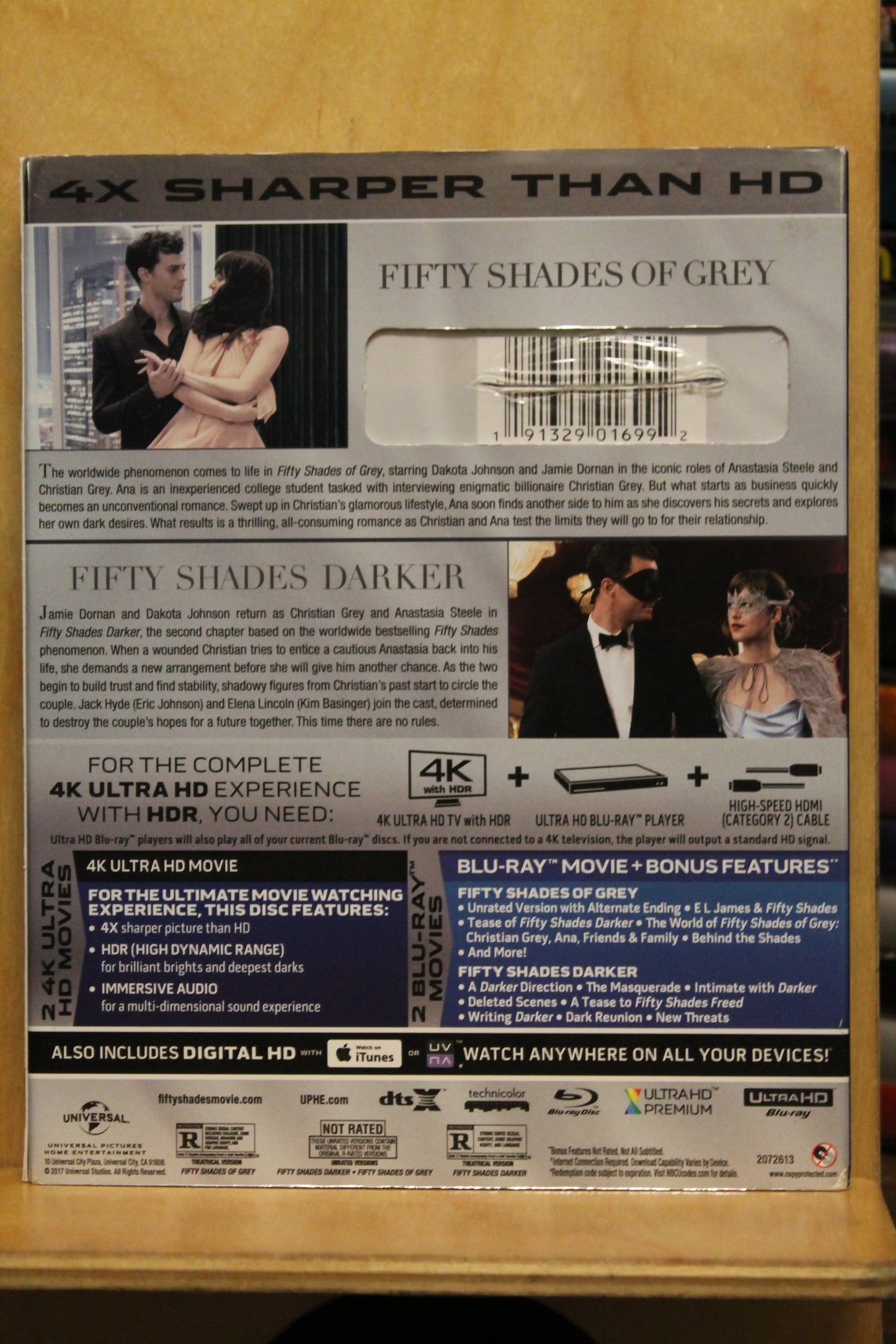 Fifty Shades of Grey / Fifty Shades Darker 4K UHD