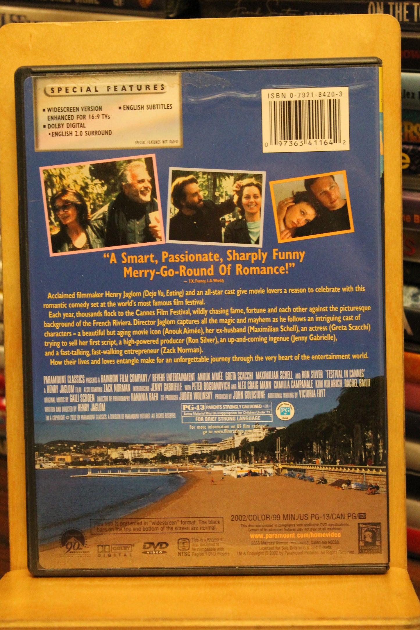 Festival in Cannes DVD