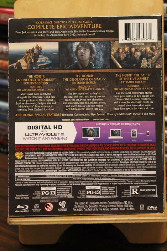 The Hobbit: The Motion Picture Trilogy Blu-ray