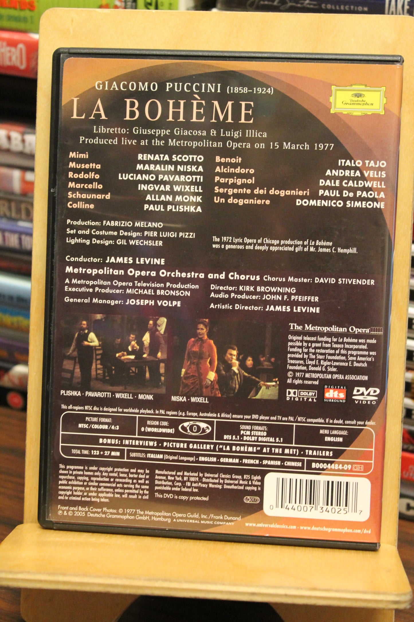 La Bohème DVD