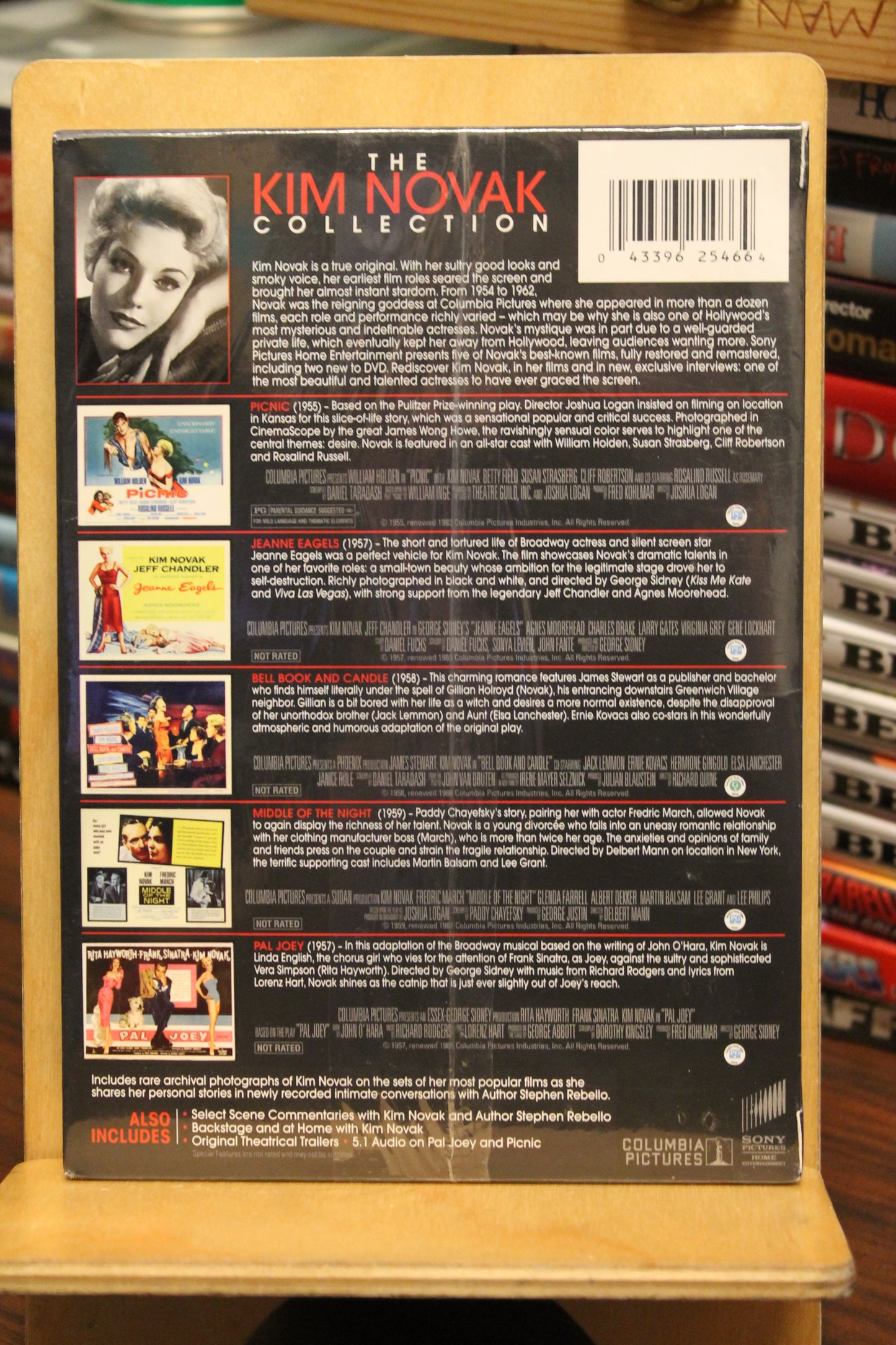 The Kim Novak Collection DVD
