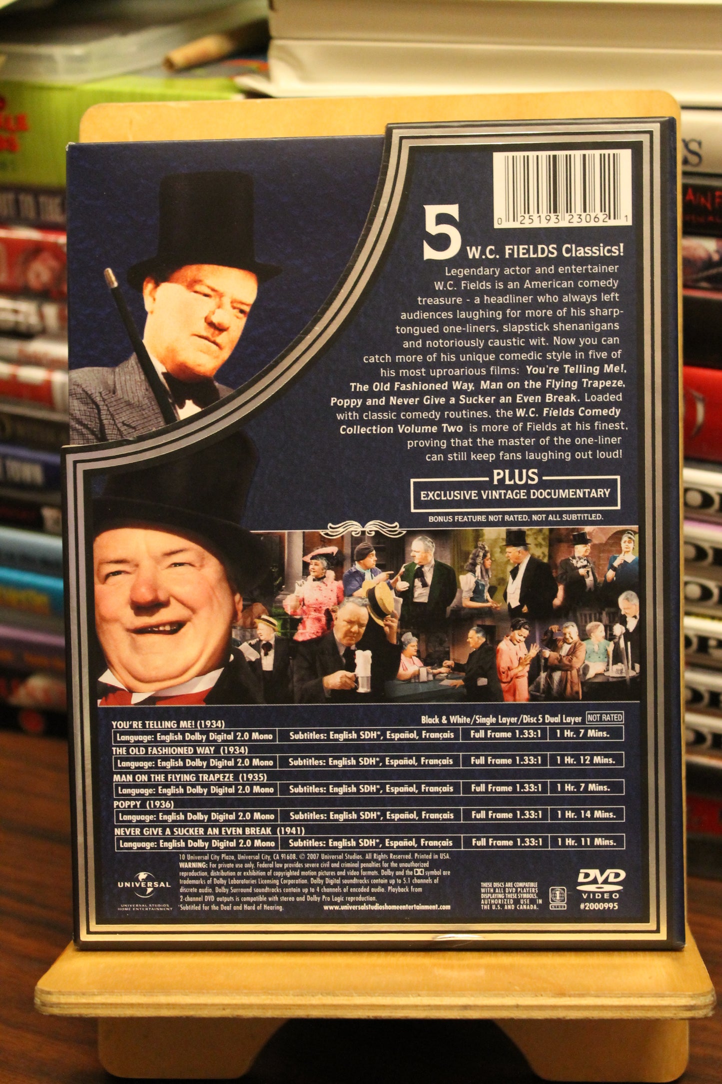 W.C. Fields Comedy Collection Volume Two DVD