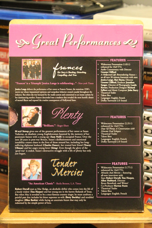 Great Performances: 3 DVD Box Set DVD