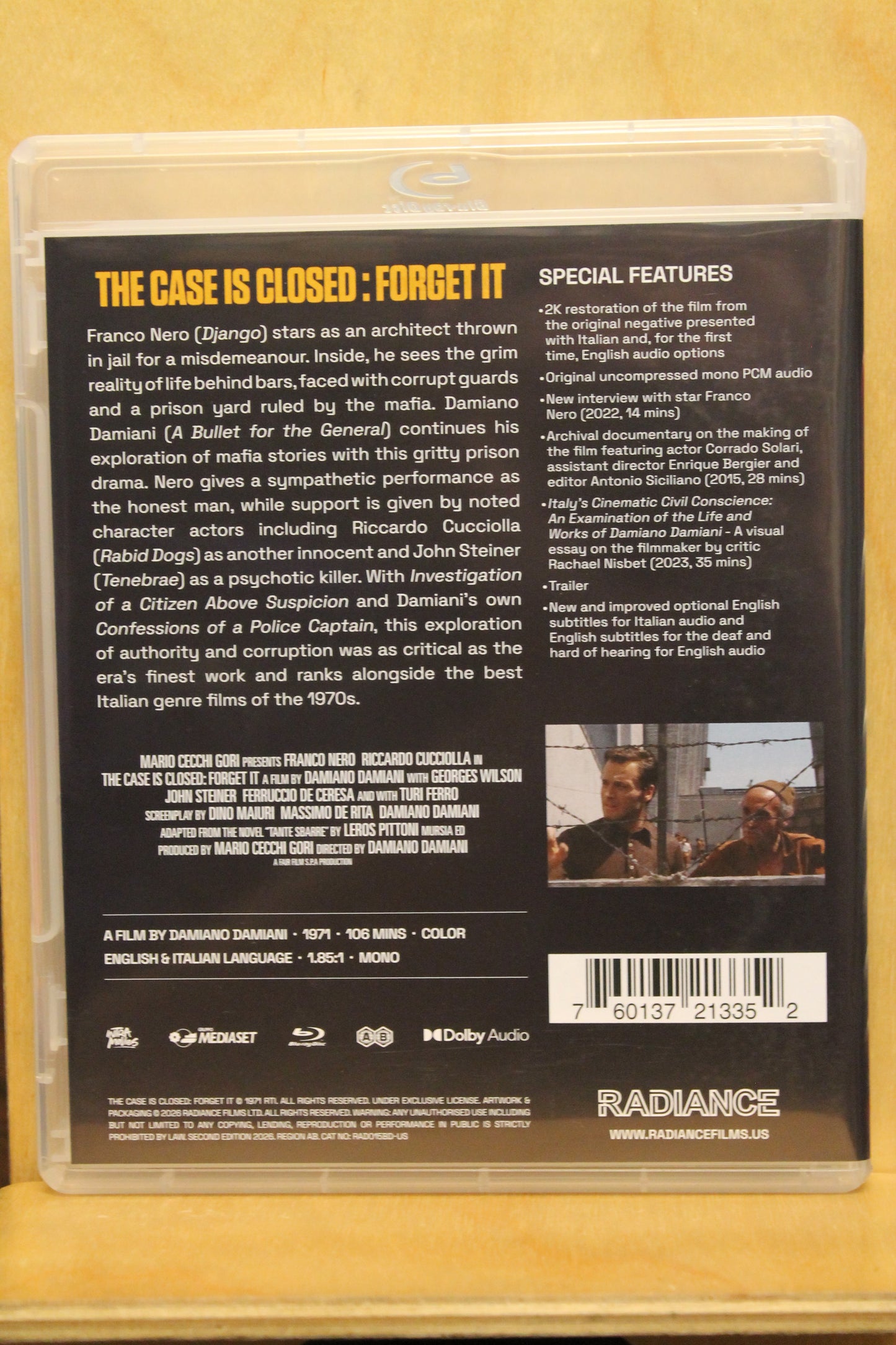 The Case Is Closed, Forget It Blu-ray