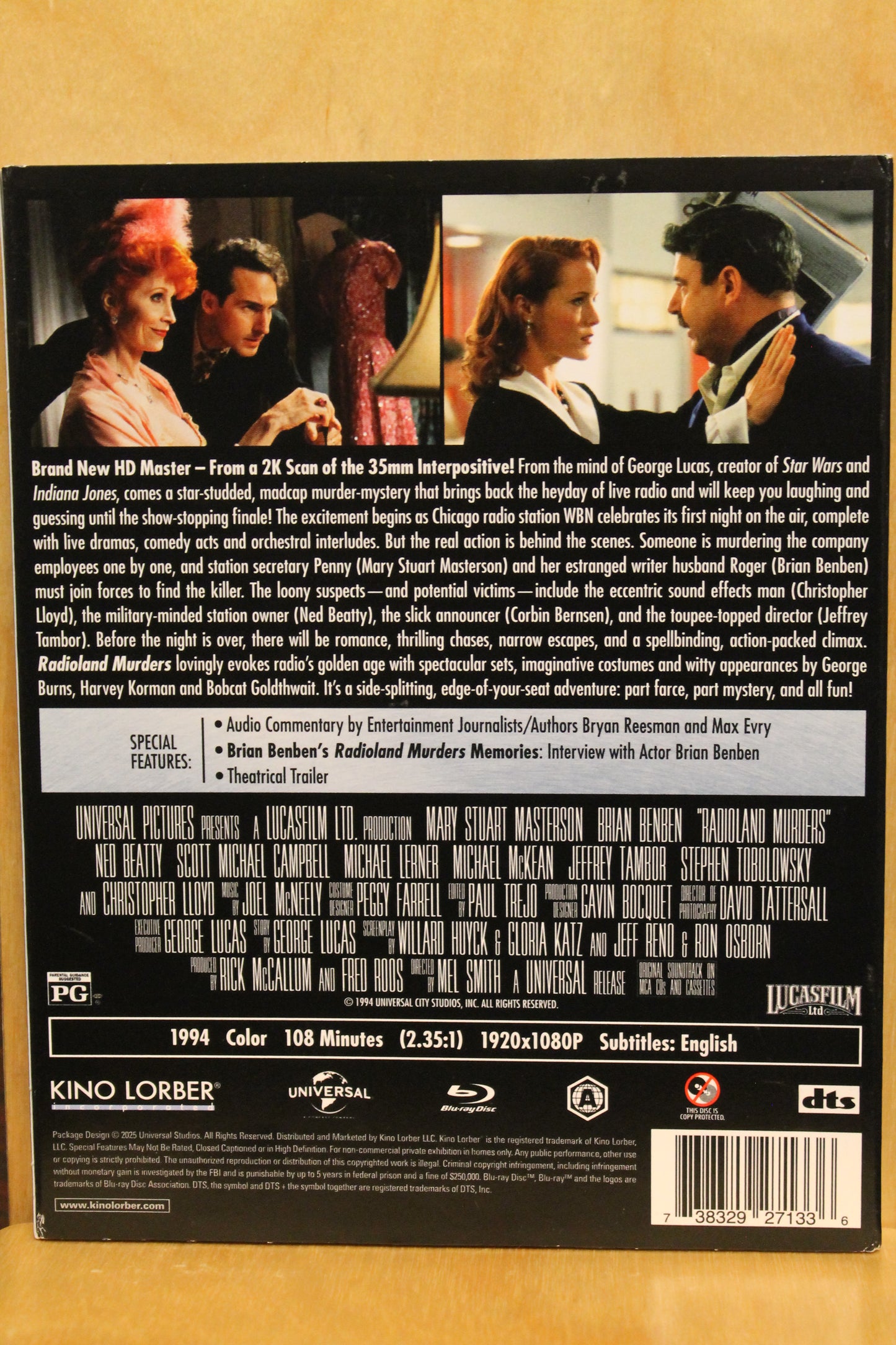 Radioland Murders Blu-ray
