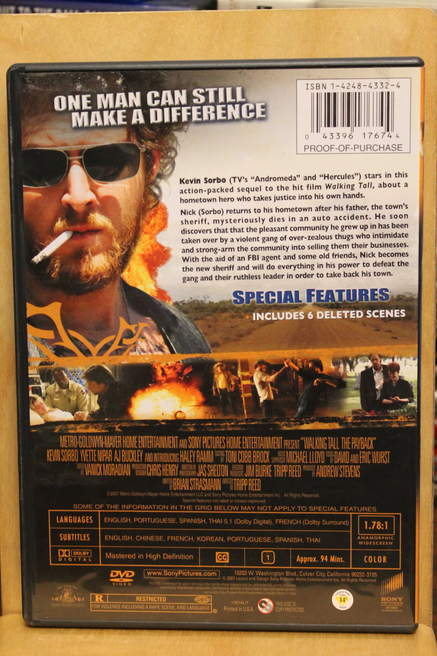 Walking Tall: The Payback DVD