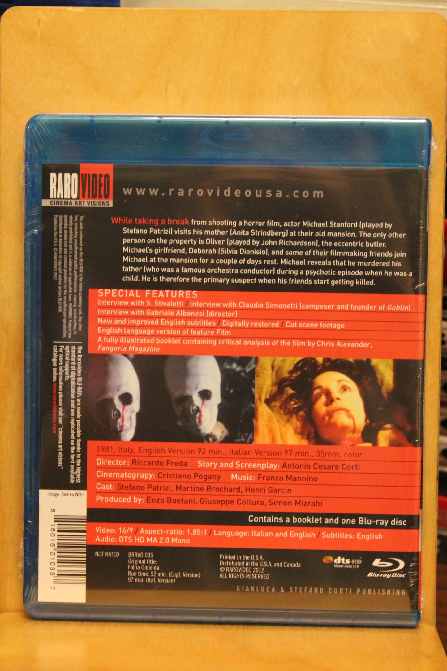Murder Obsession Blu-ray
