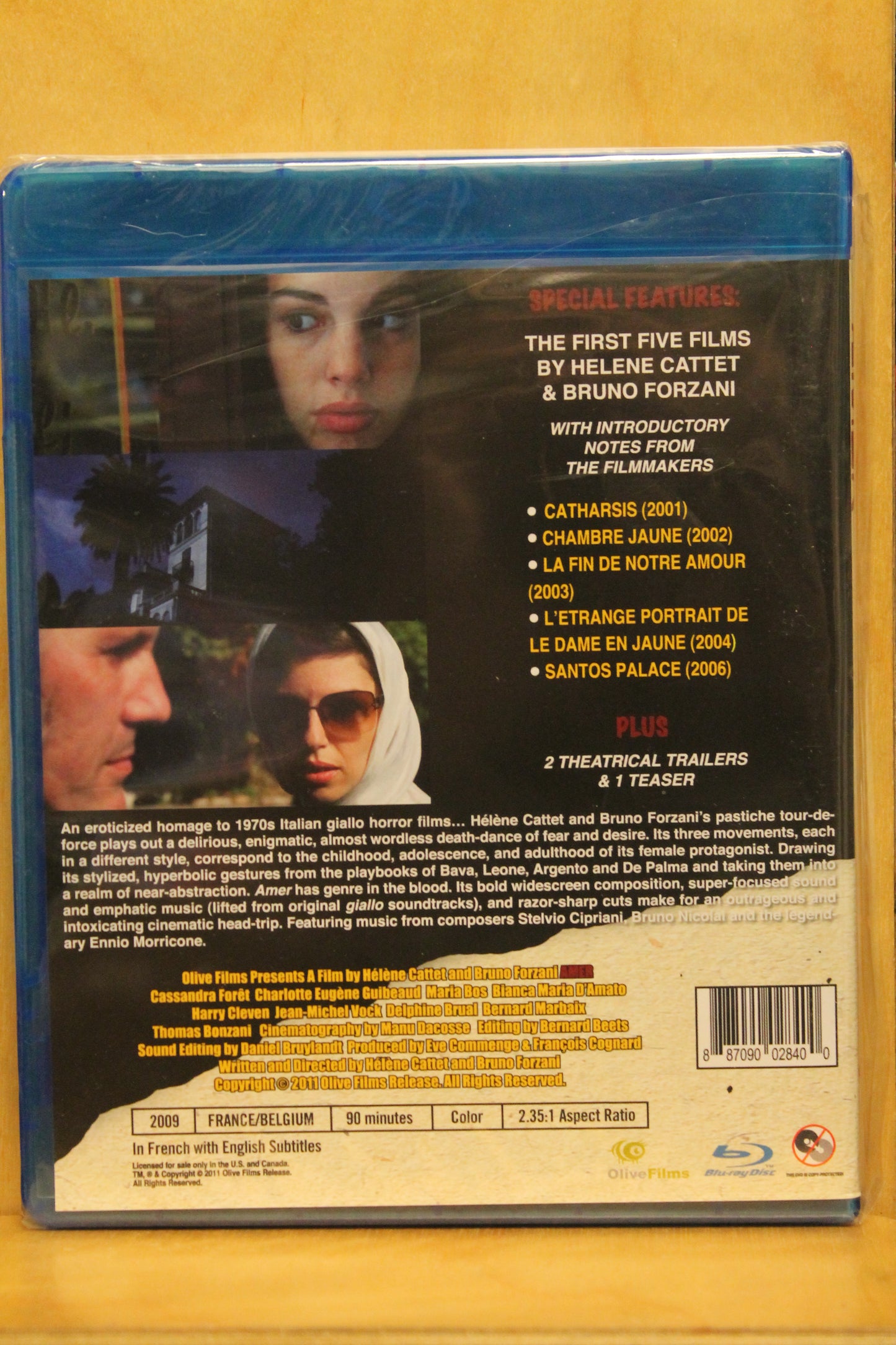 Amer Blu-ray