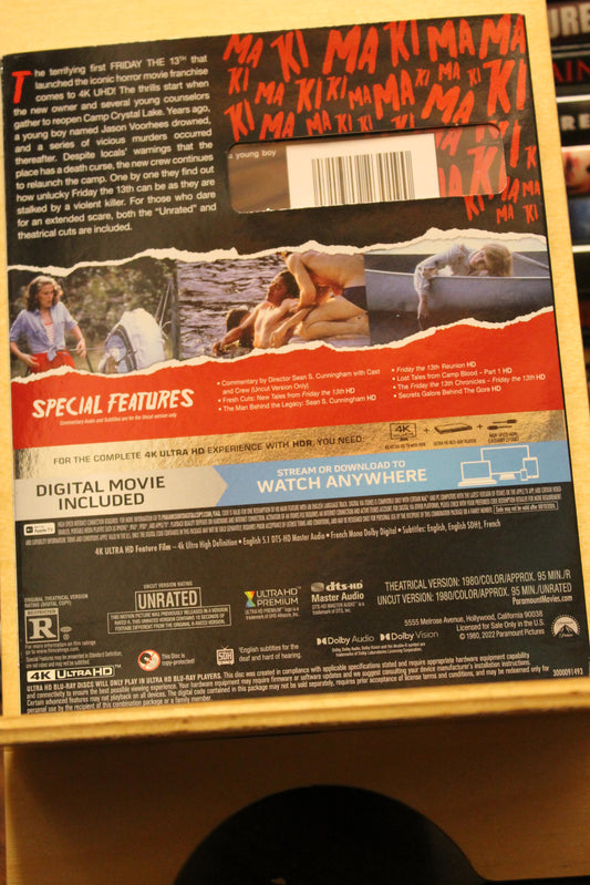 Friday The 13th USED