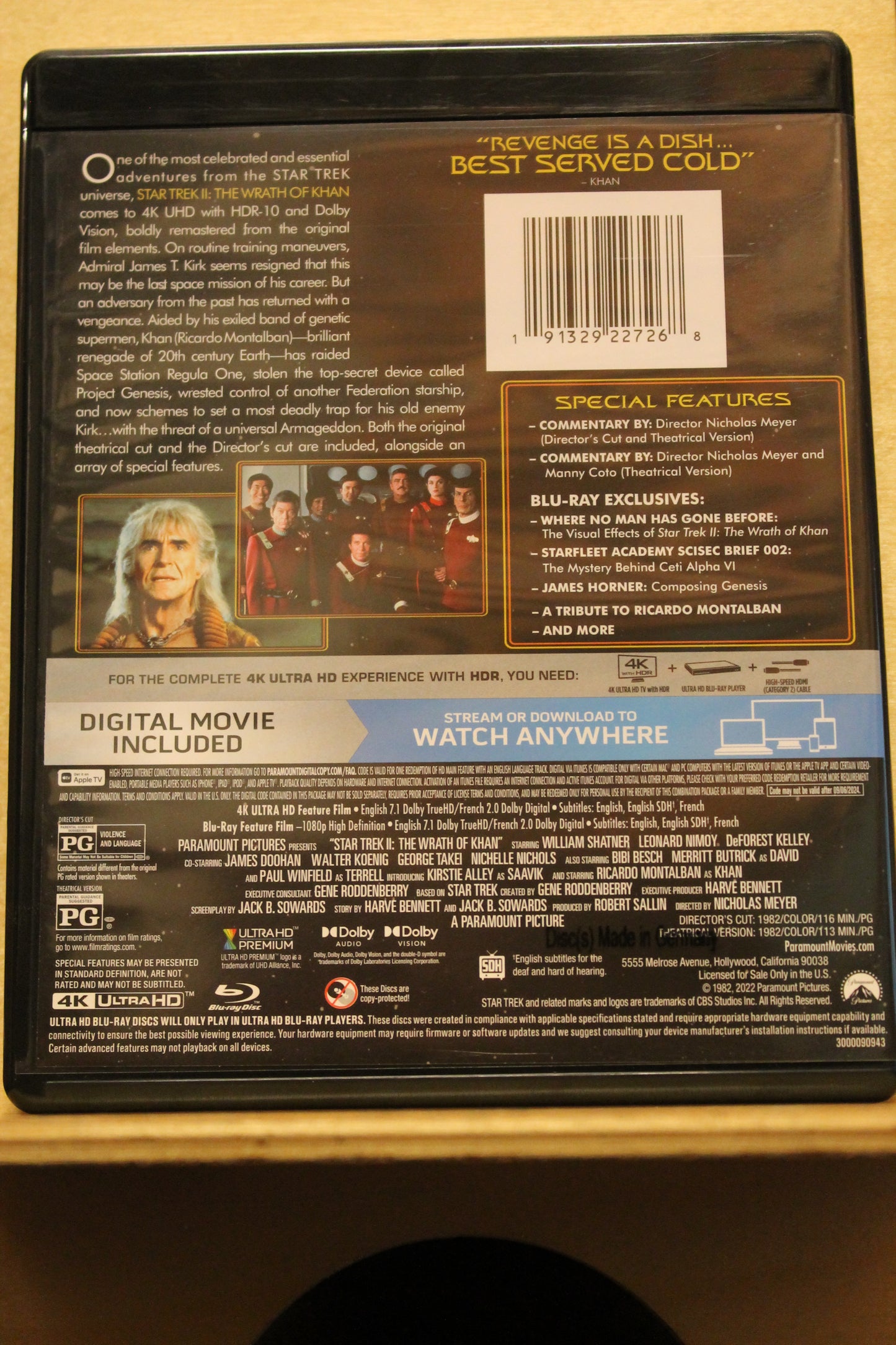 Star Trek II: The Wrath of Khan USED