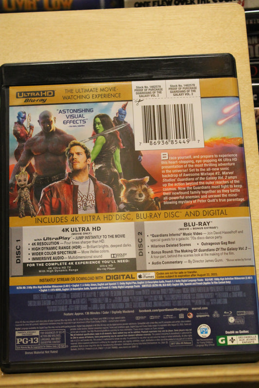 Guardians of The Galaxy Vol. 2 USED