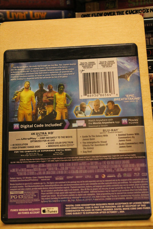 Guardian's of The Galaxy USED