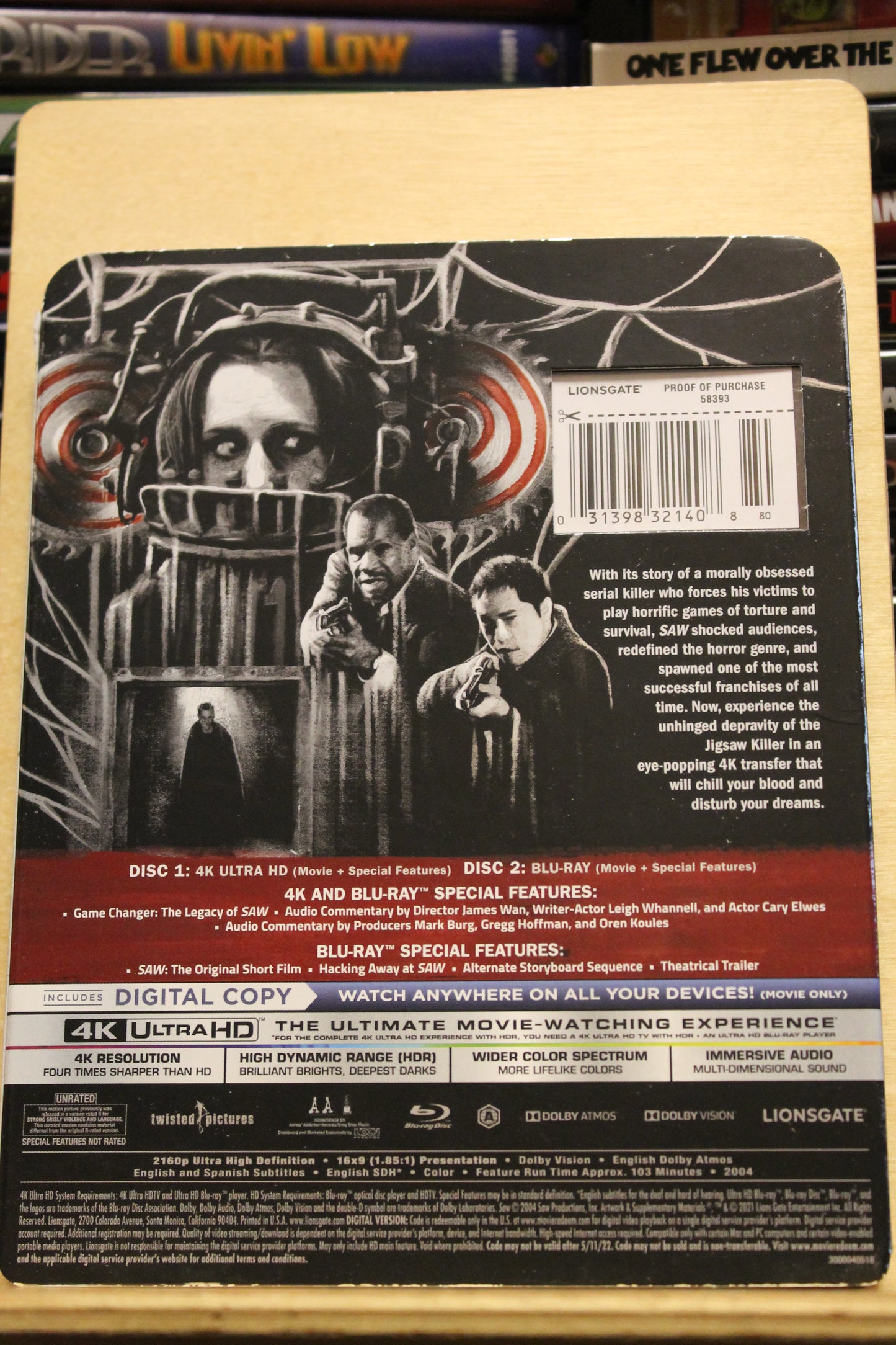 Saw: Unrated USED