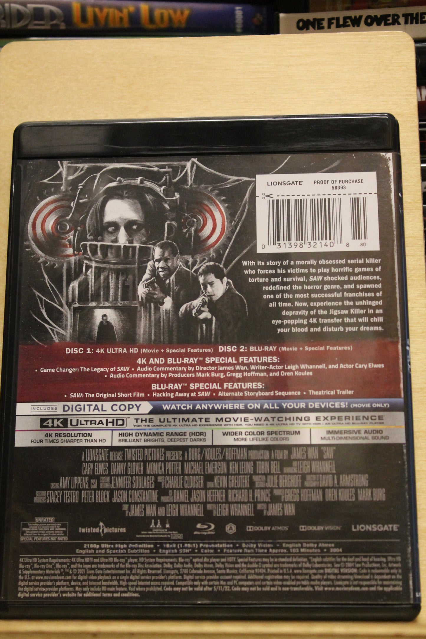 Saw: Unrated USED