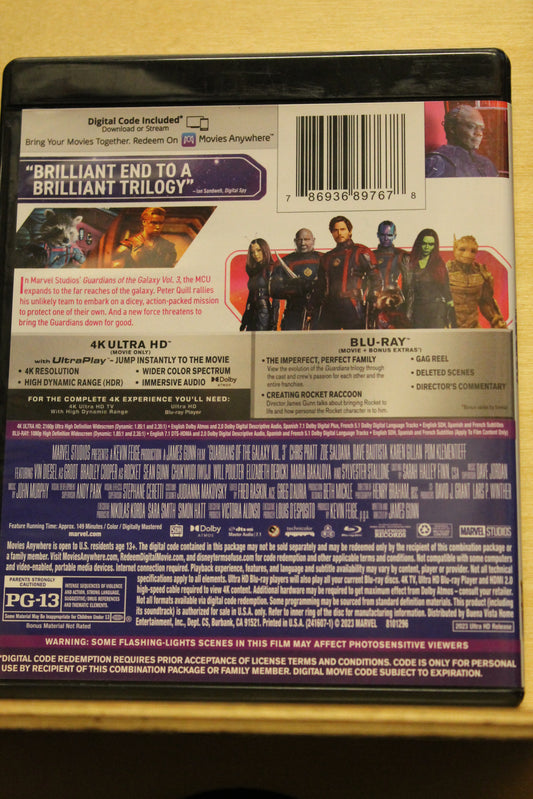 Guardian's of The Galaxy Vol. 3 USED