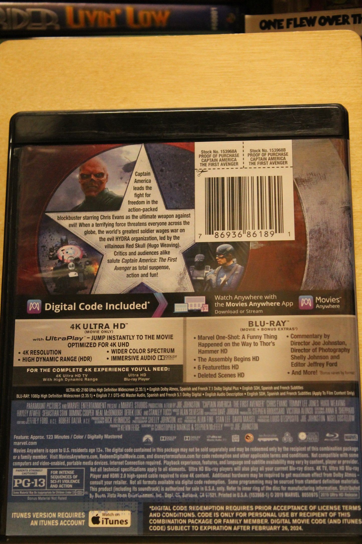 Captain America: The First Avenger USED