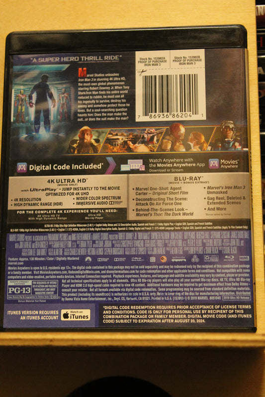 Iron Man 3 USED