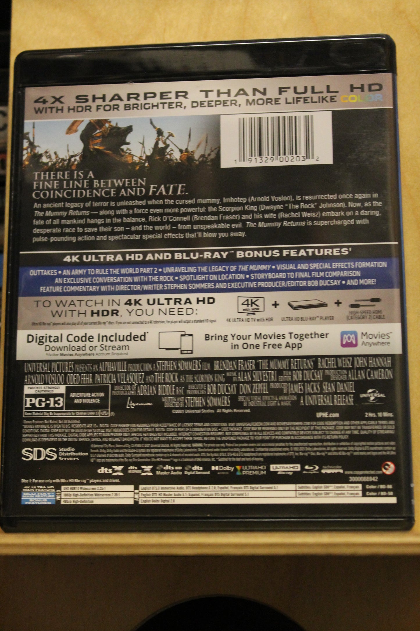 The Mummy Returns USED