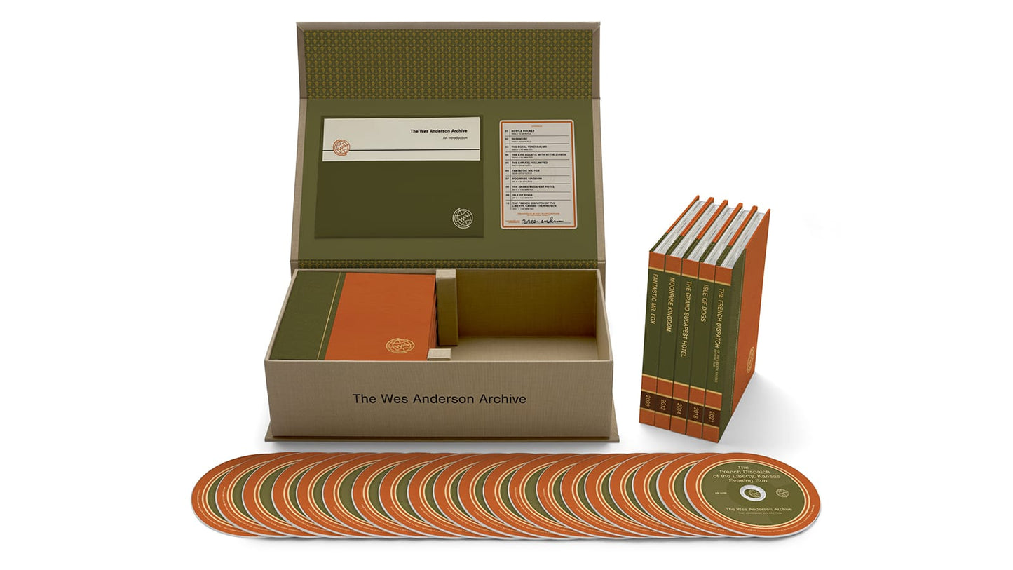 The Wes Anderson Archive: Ten Films, Twenty-Five Years "PREORDER"