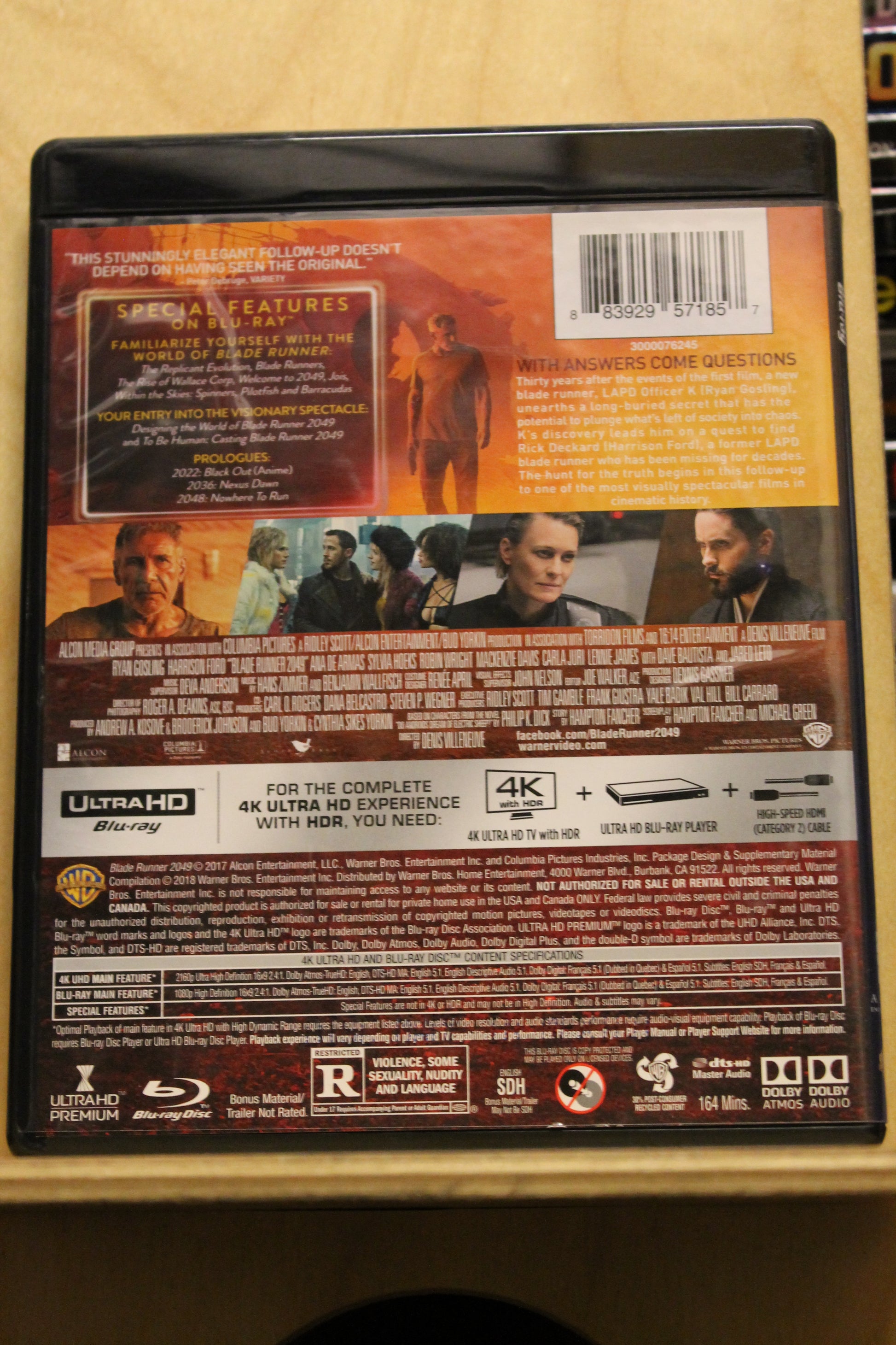 Blade Runner 2049 4K UHD