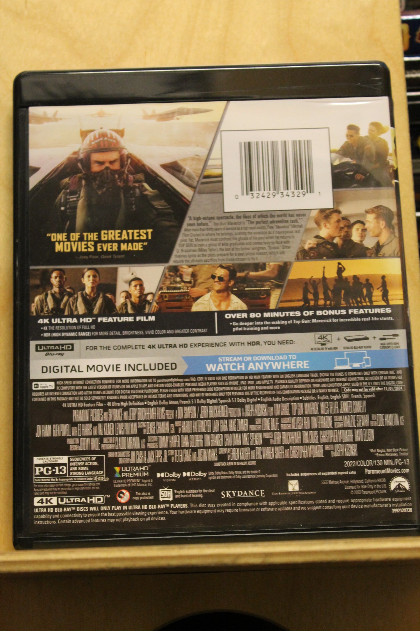 Top Gun: Maverick 4K UHD