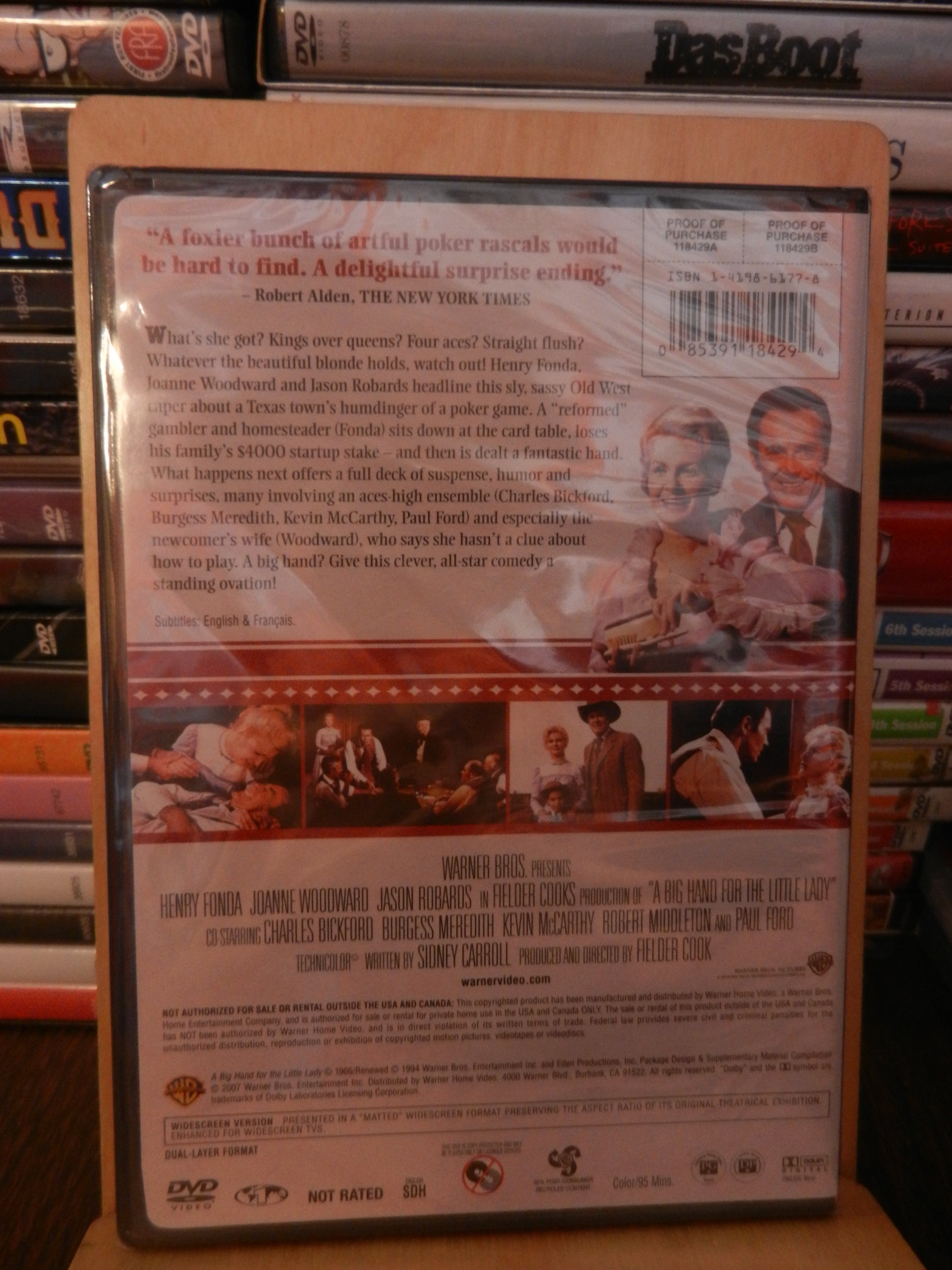 A Big Hand for the Little Lady DVD