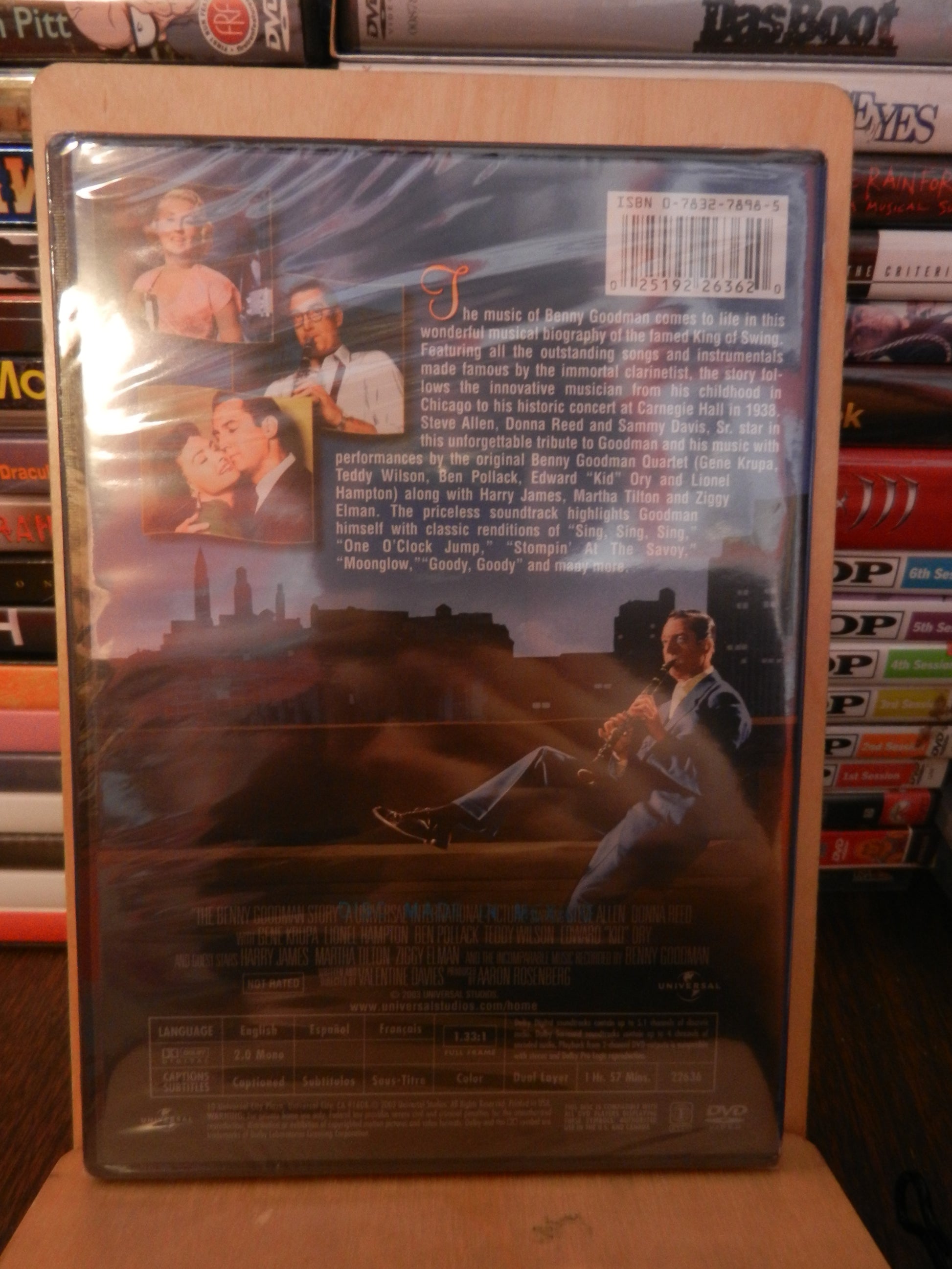 The Benny Goodman Story DVD